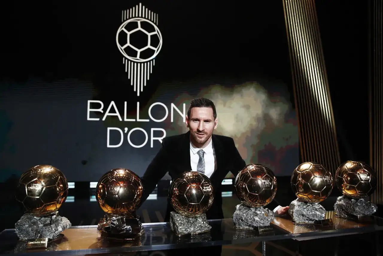 Lionel Messi wszystkie Złote Piłki