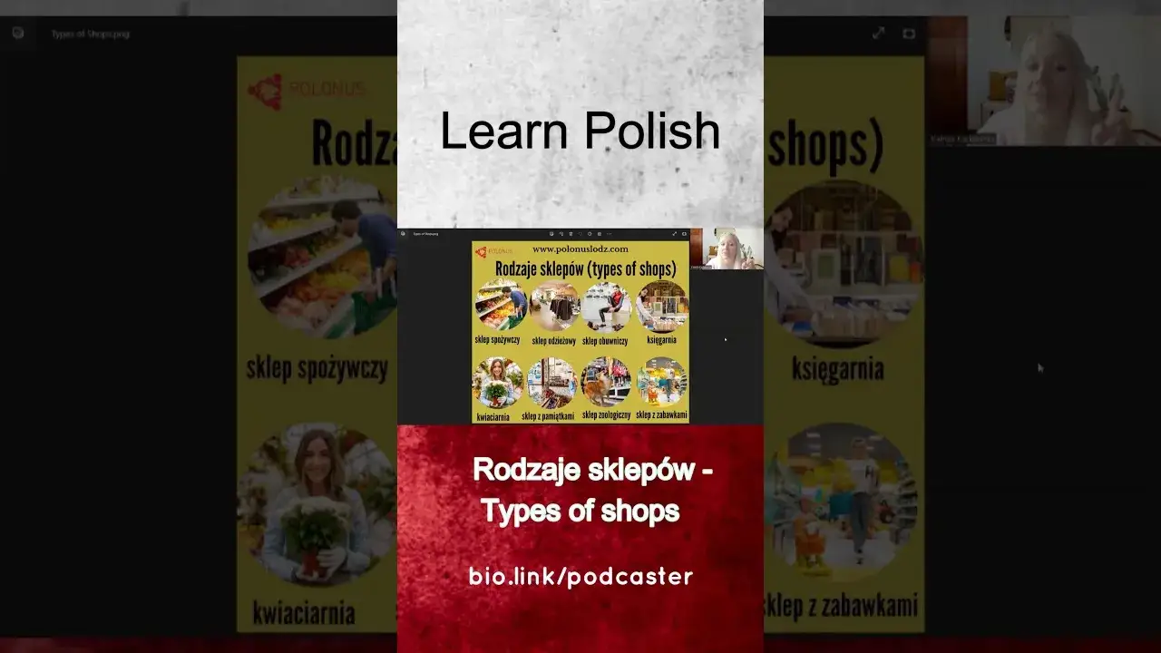 Różne typy sklepów osiedlowych: spożywczy, piekarnia, kawiarnia
