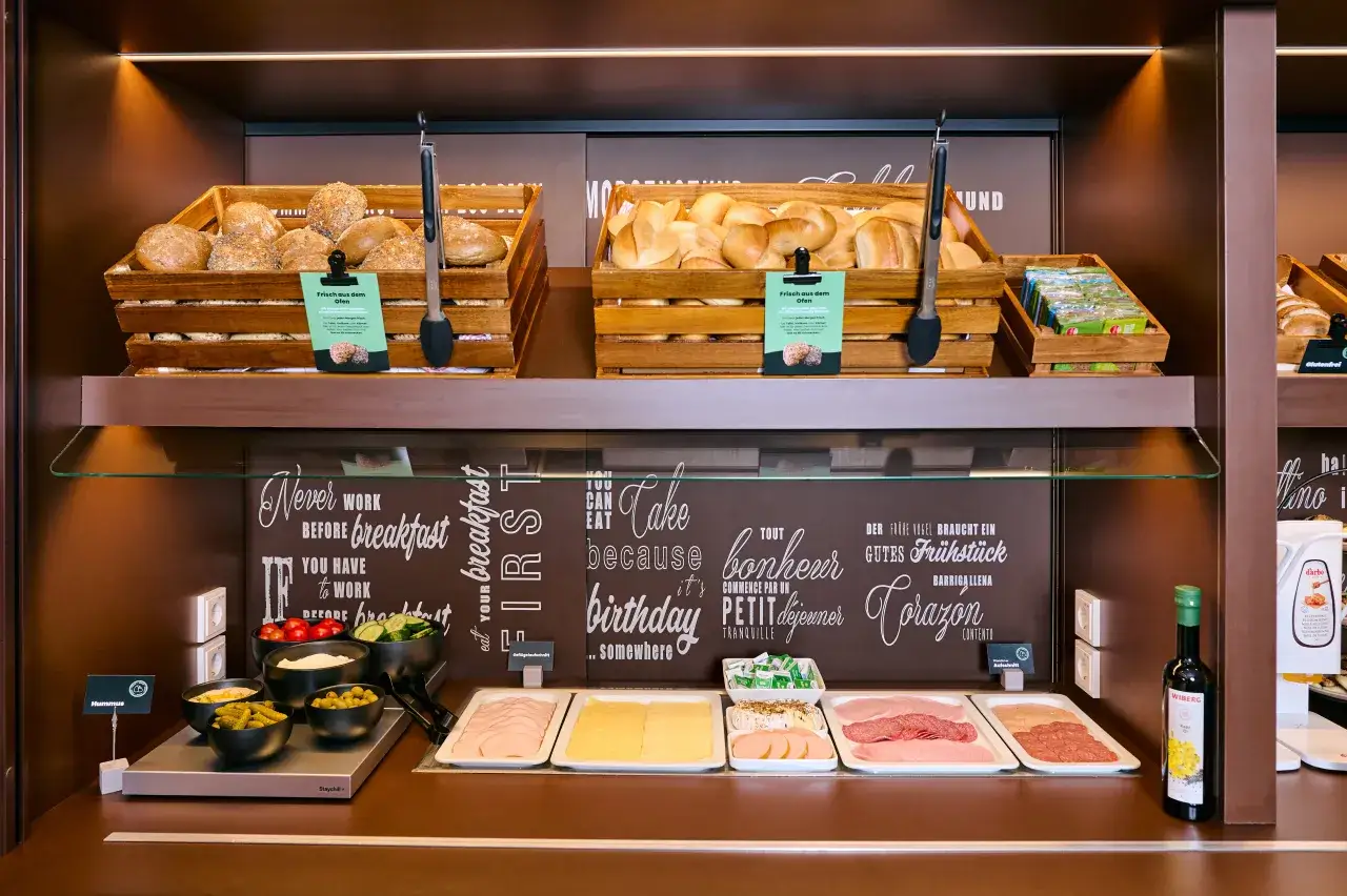 B&B HOTELS Frühstücksbuffet Auswahl