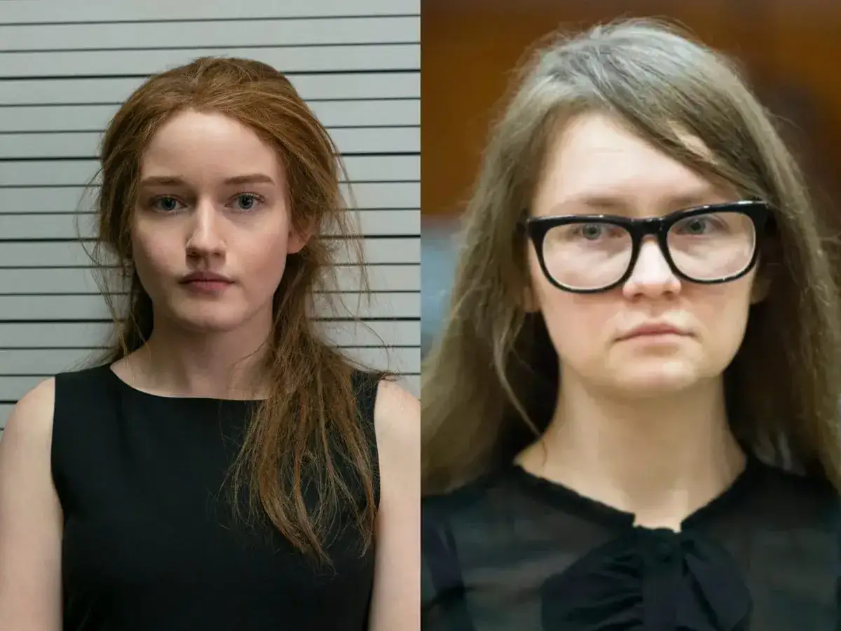 Julia Garner jako Anna Delvey w serialu 
