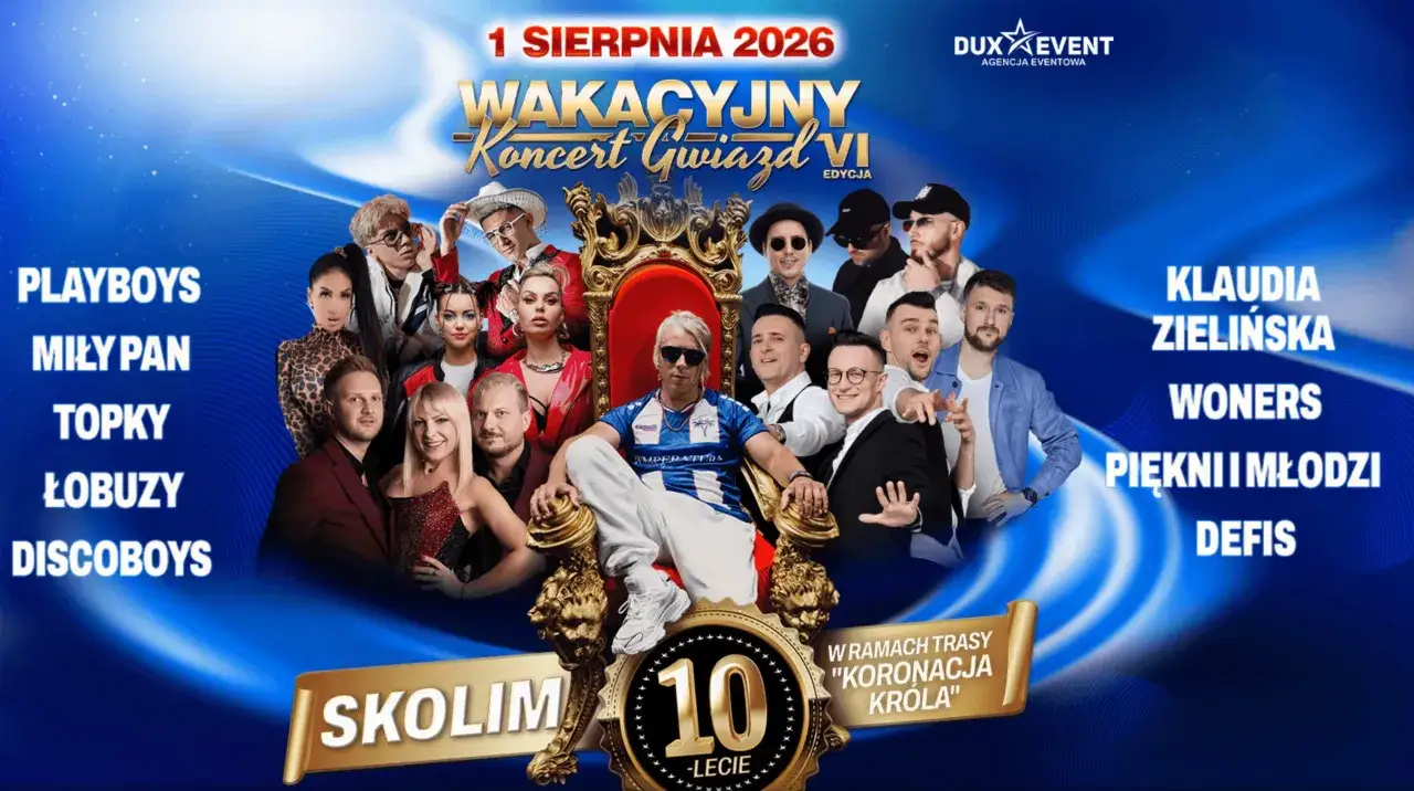 mapa koncertów disco polo w Polsce 2026