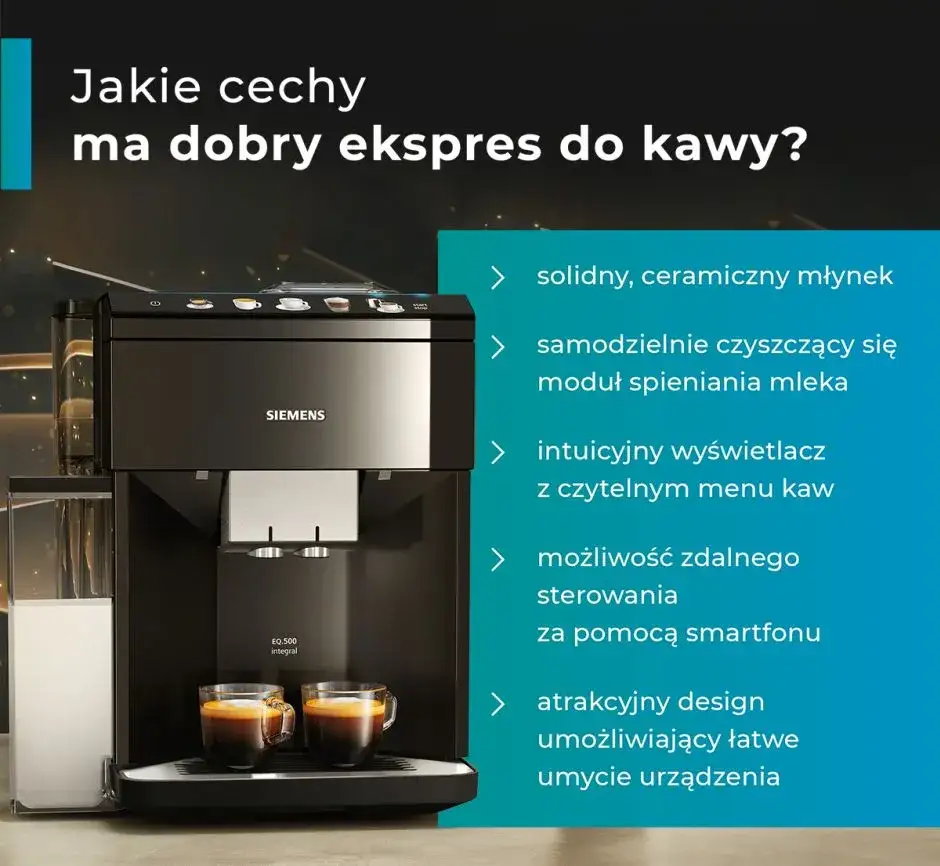 rodzaje ekspresów do kawy infografika