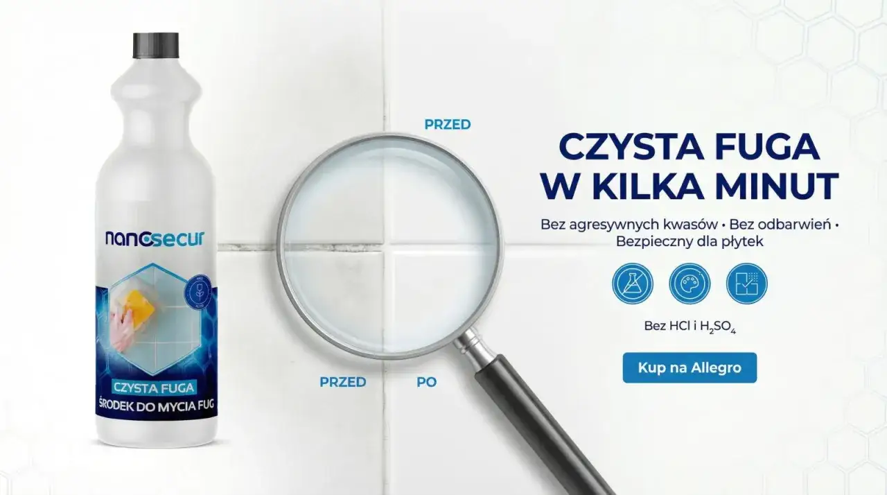 Jak wyczyścić fugi w kuchni na podłodze żeby nie ściemniały po miesiącu? Preparat