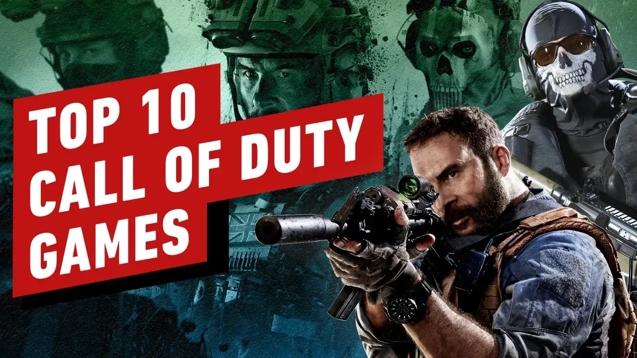 Najlepsze Call of Duty: ranking 10 gier, z kapitanem Price'em i Ghostem w tle.