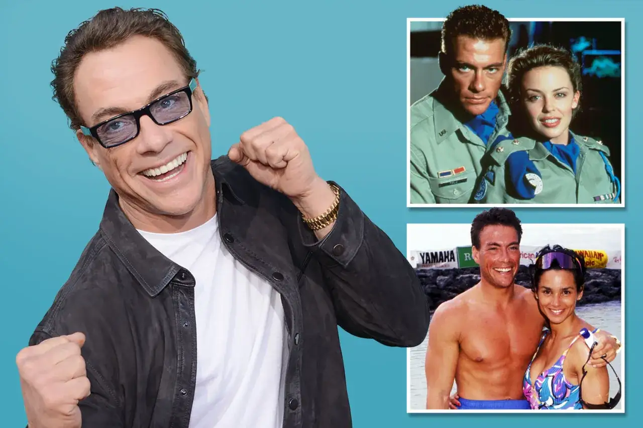Jean-Claude Van Damme z żoną na zdjęciach z filmów i prywatnych.