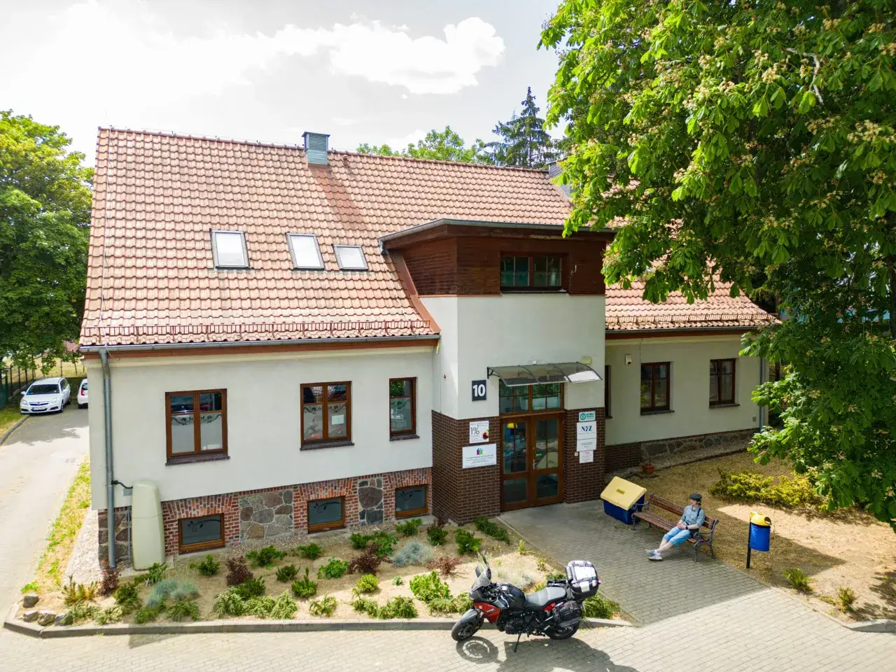 Słoneczna Przystań Szczecin budynek ośrodka opieki