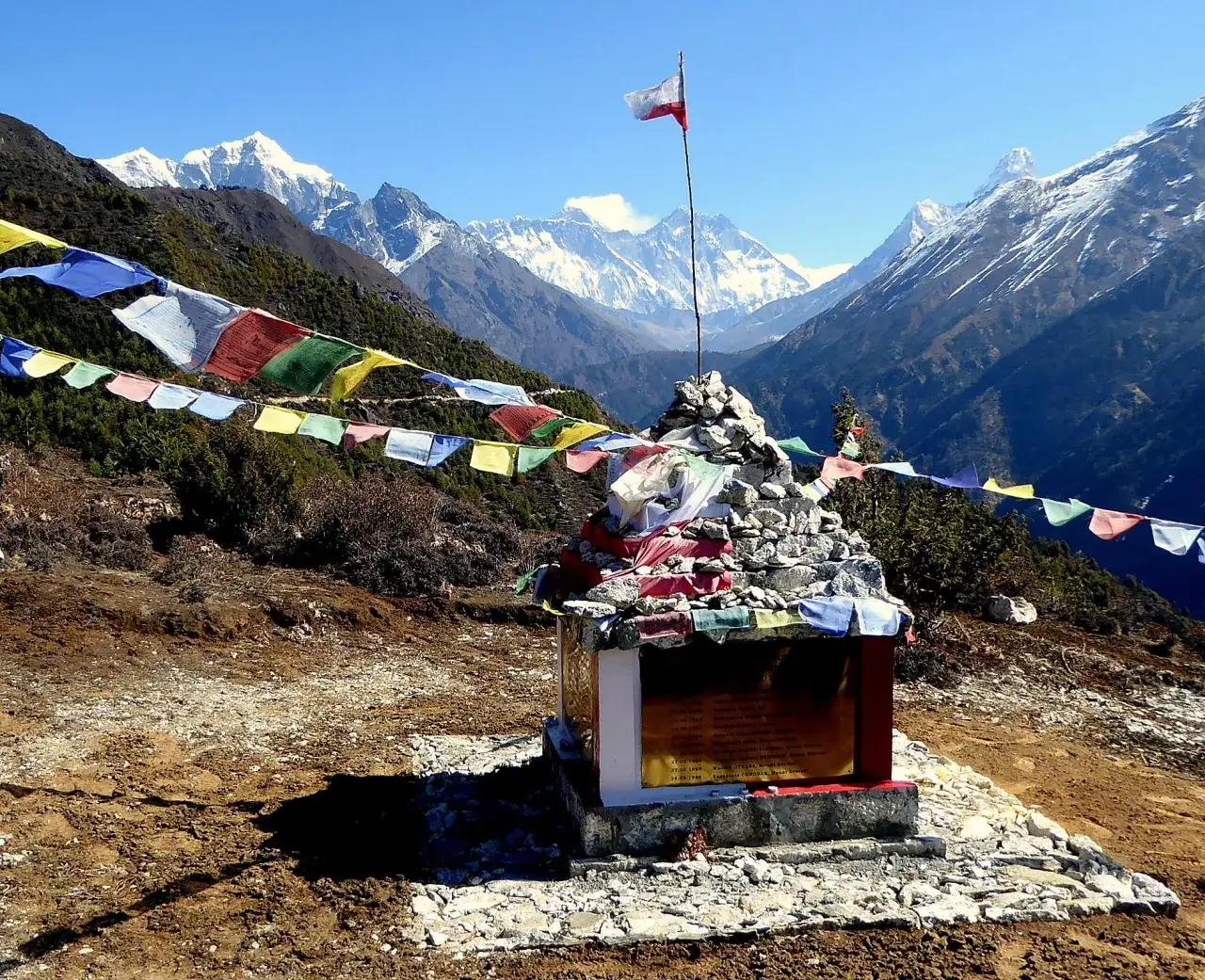 Memoriał polskich himalaist&oacute;w Nepal