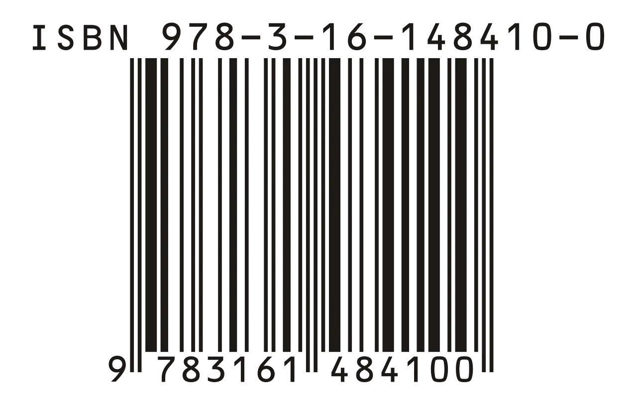 przykładowy numer ISBN w książce