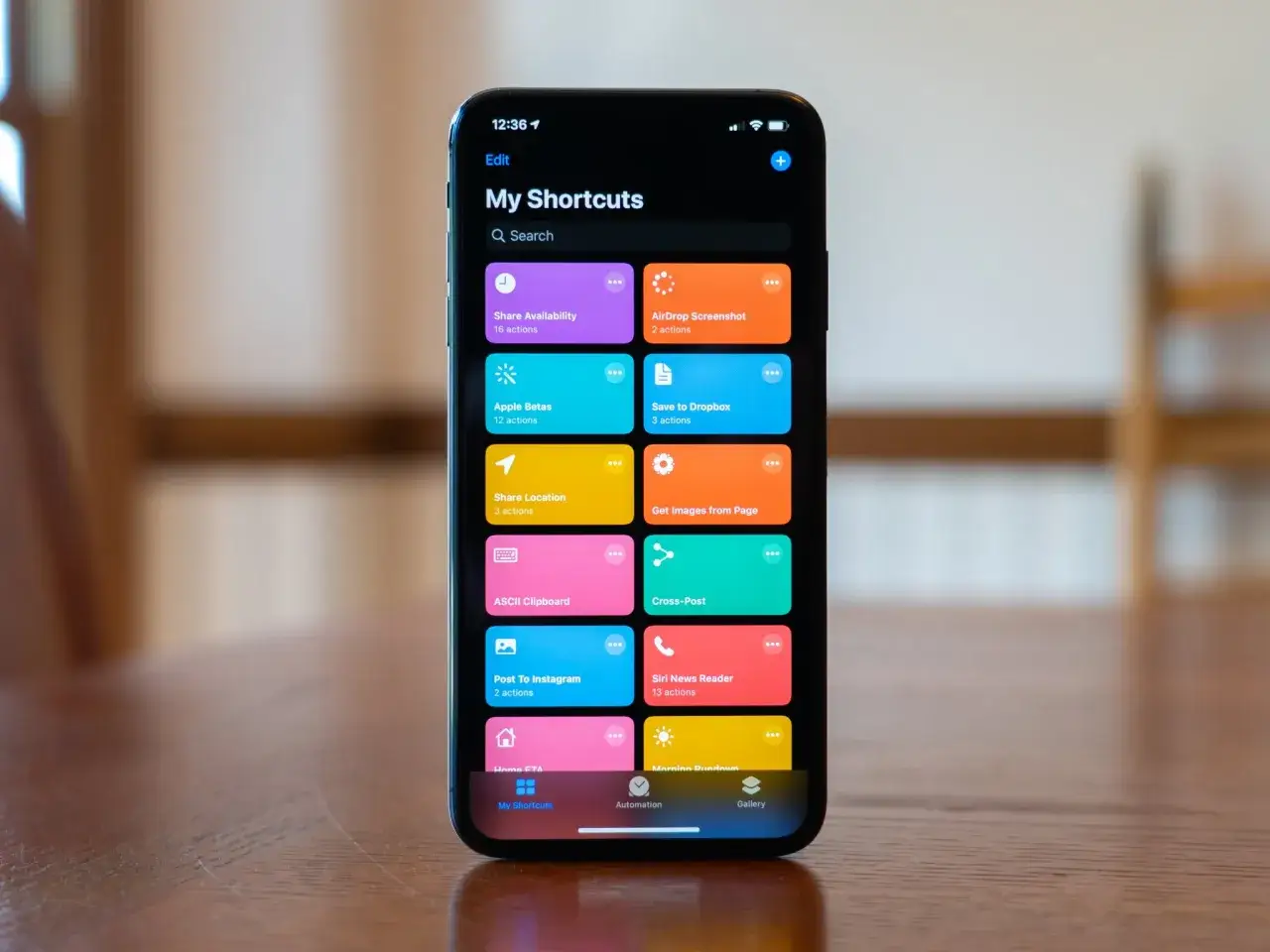Ekran iPhone'a z aplikacją 