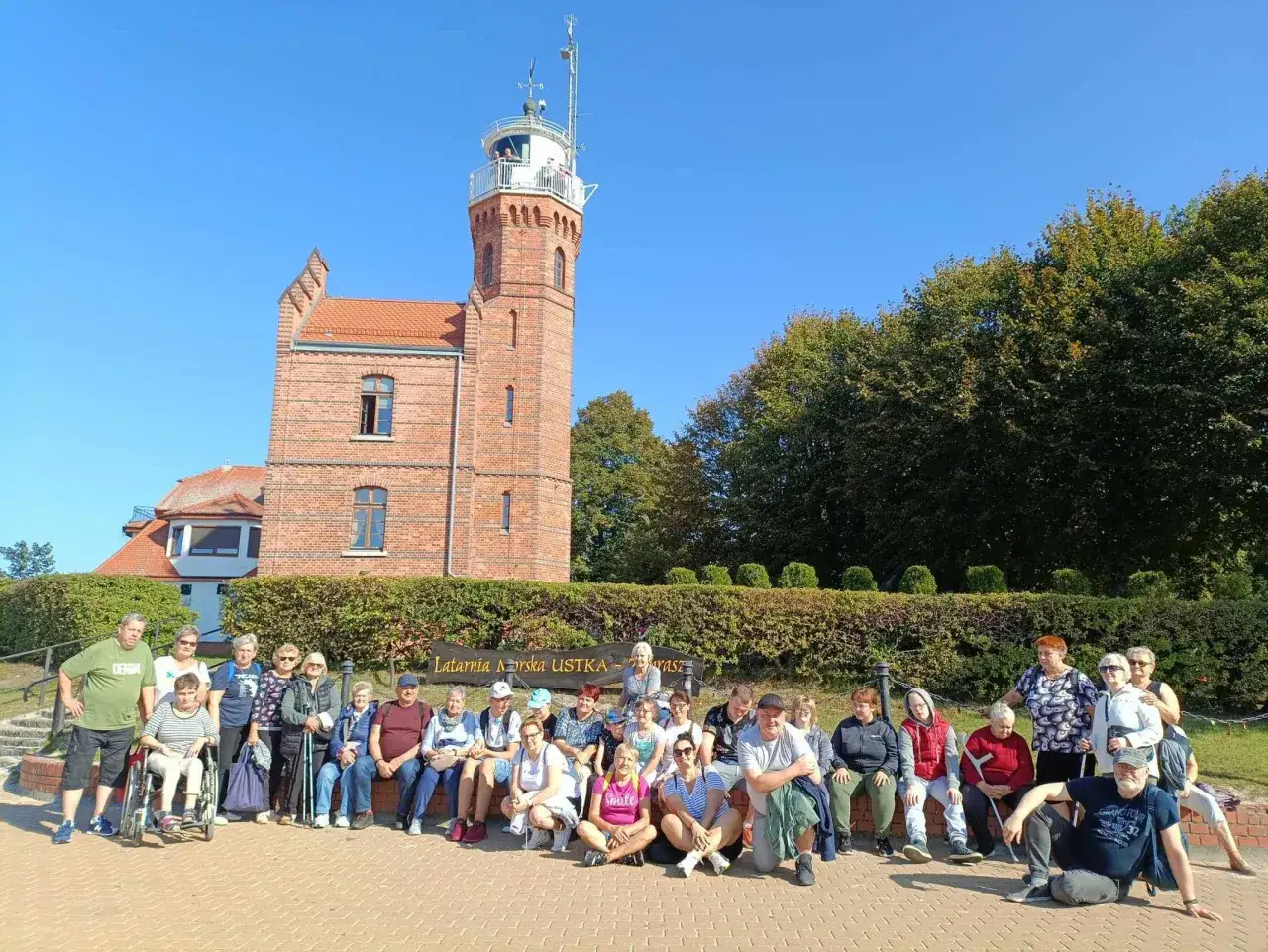 Ośrodek Przylesie Ustka lokalizacja las morze