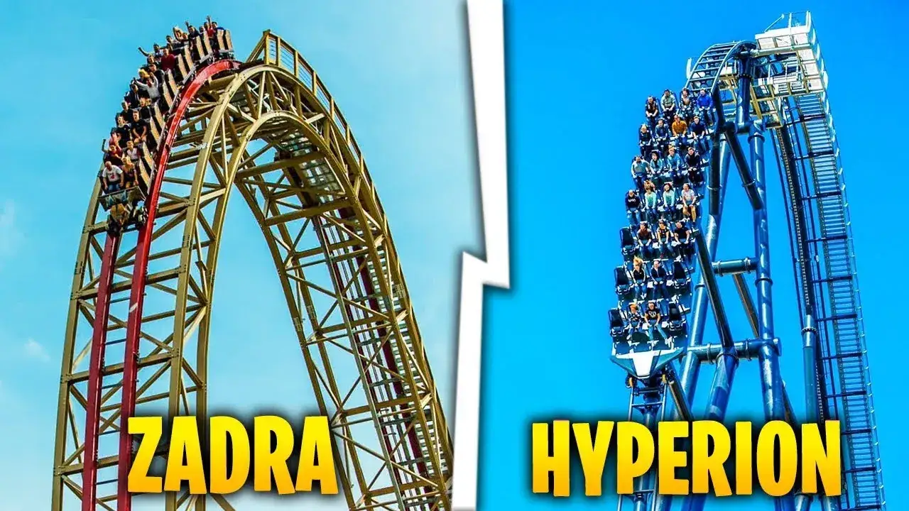 Zdjęcie Co lepsze: Zadra czy Hyperion? Porównanie emocjonujących przejazdów