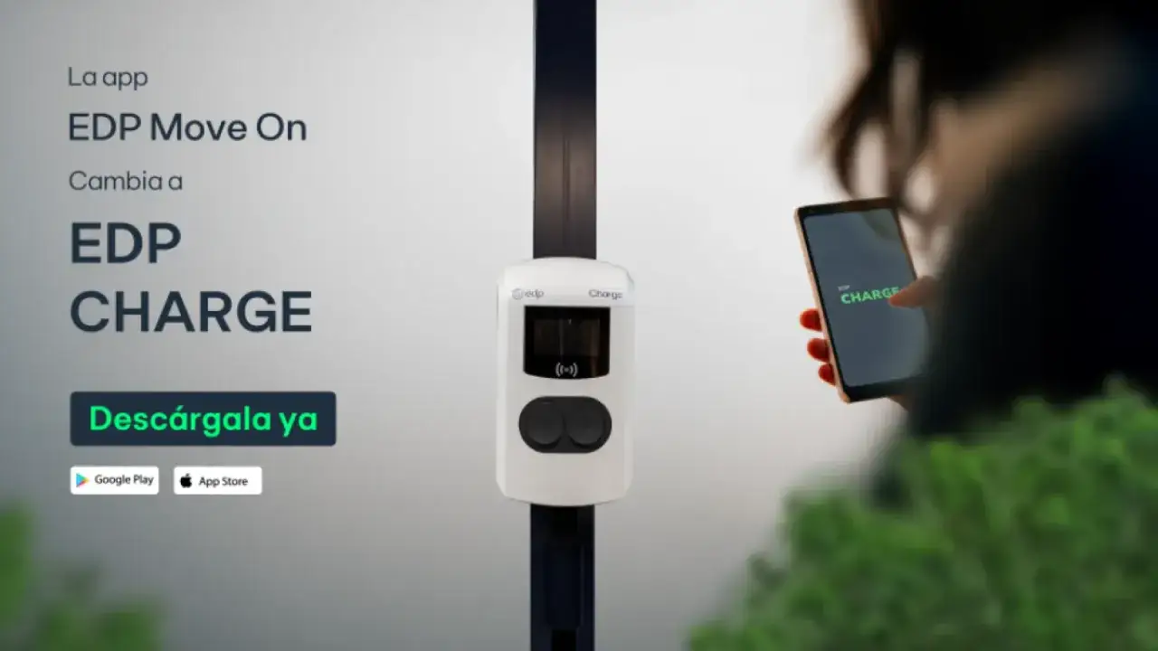 La mejor app de cargadores el&eacute;ctricos, EDP Charge, te permite gestionar tu carga. Desc&aacute;rgala ya.