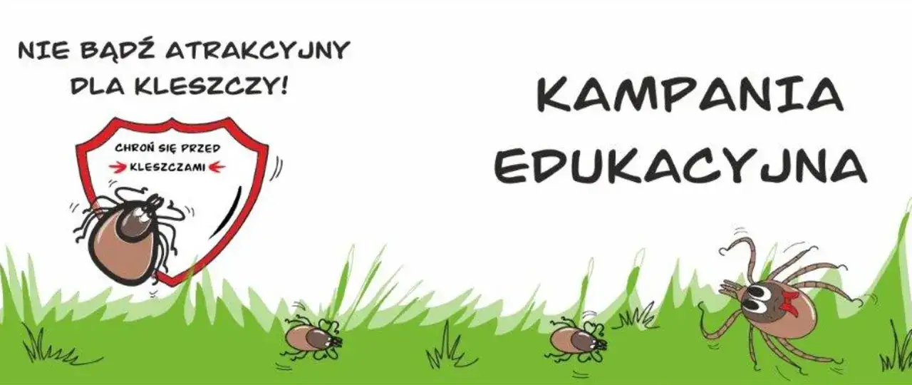 Nie bądź atrakcyjny dla kleszczy! Kampania edukacyjna pokazuje, co odstrasza kleszcze. Tarcza chroni przed nimi.