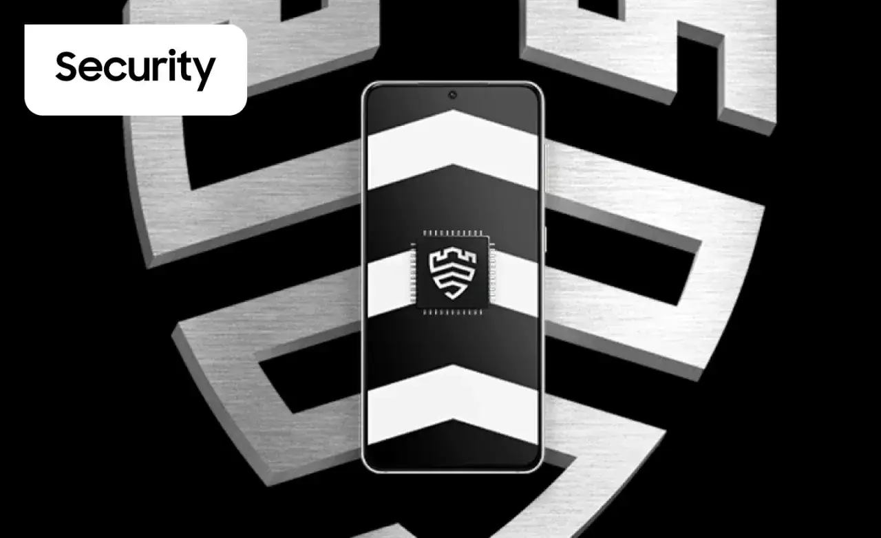 Smartfon z logo Knox i napisem 
