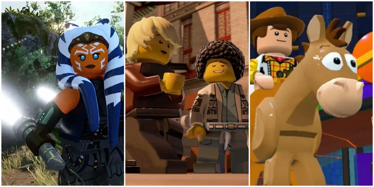 Ahsoka Tano, dwójka przyjaciół z kubkami i Woody z koniem – to najlepsze gry lego!