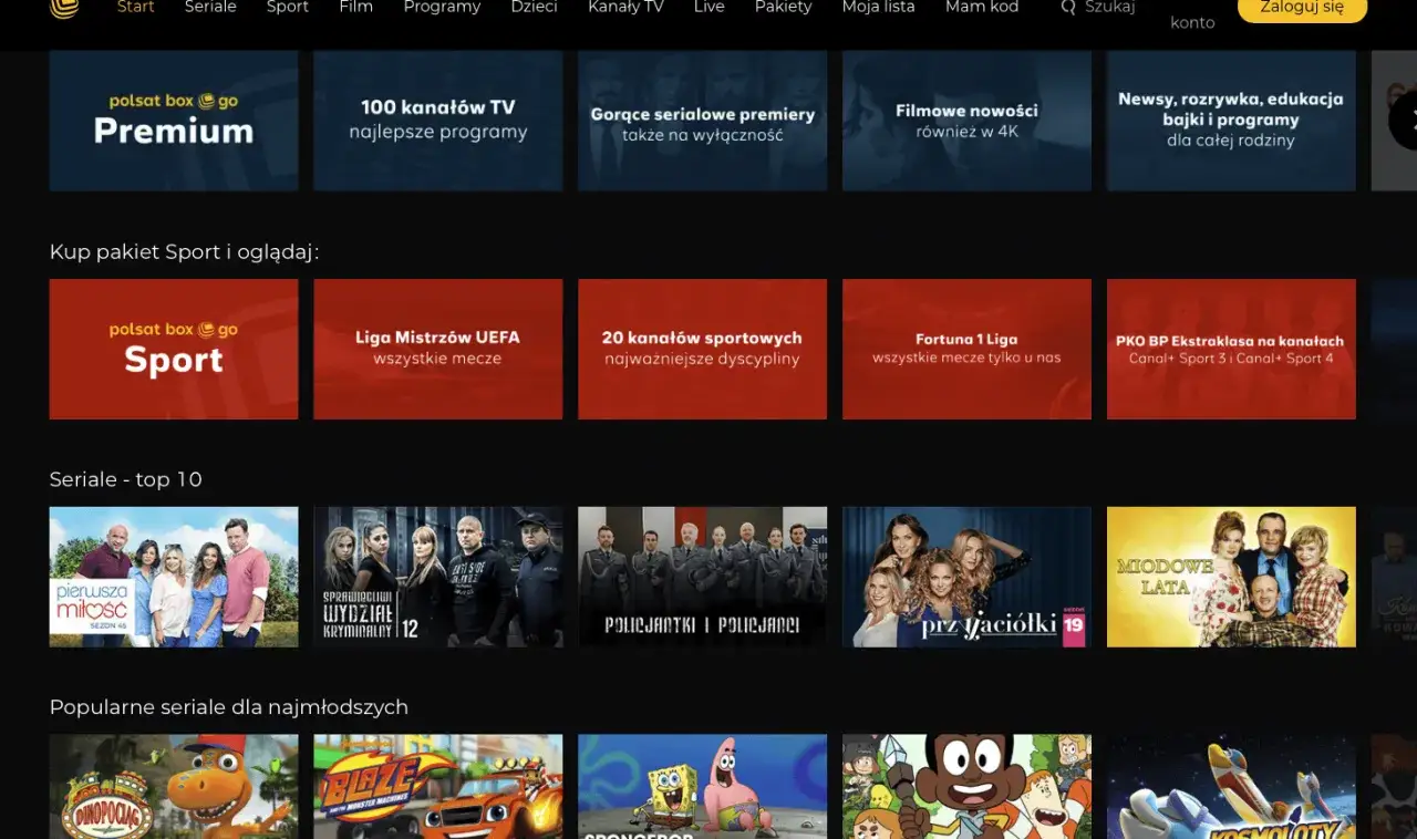 Oglądaj seriale i filmy na Showmax, w tym 