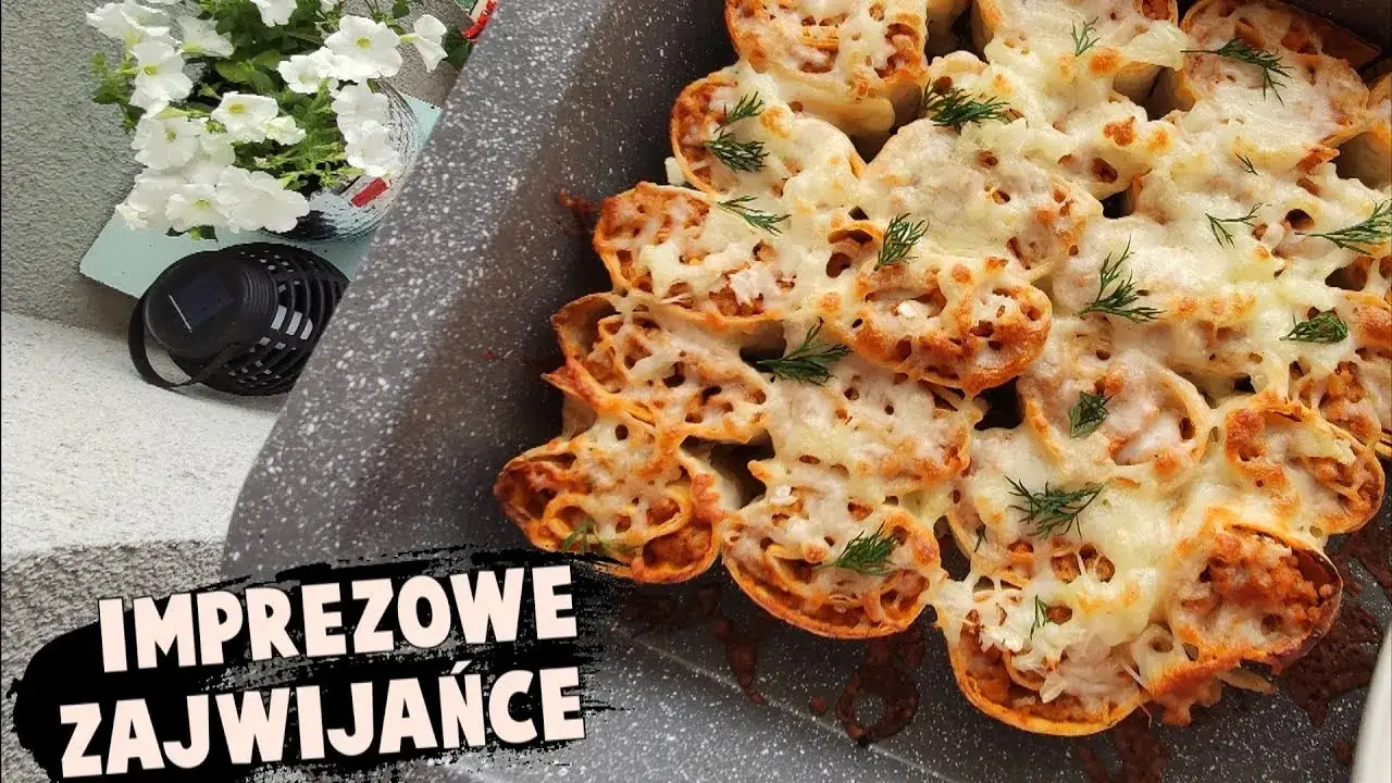 gorące przekąski z piekarnika