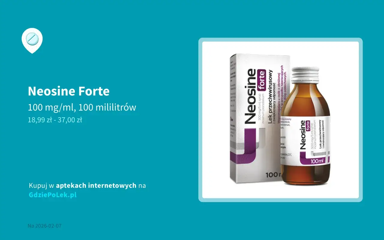 Neosine forte vs Neosine OTC porównanie