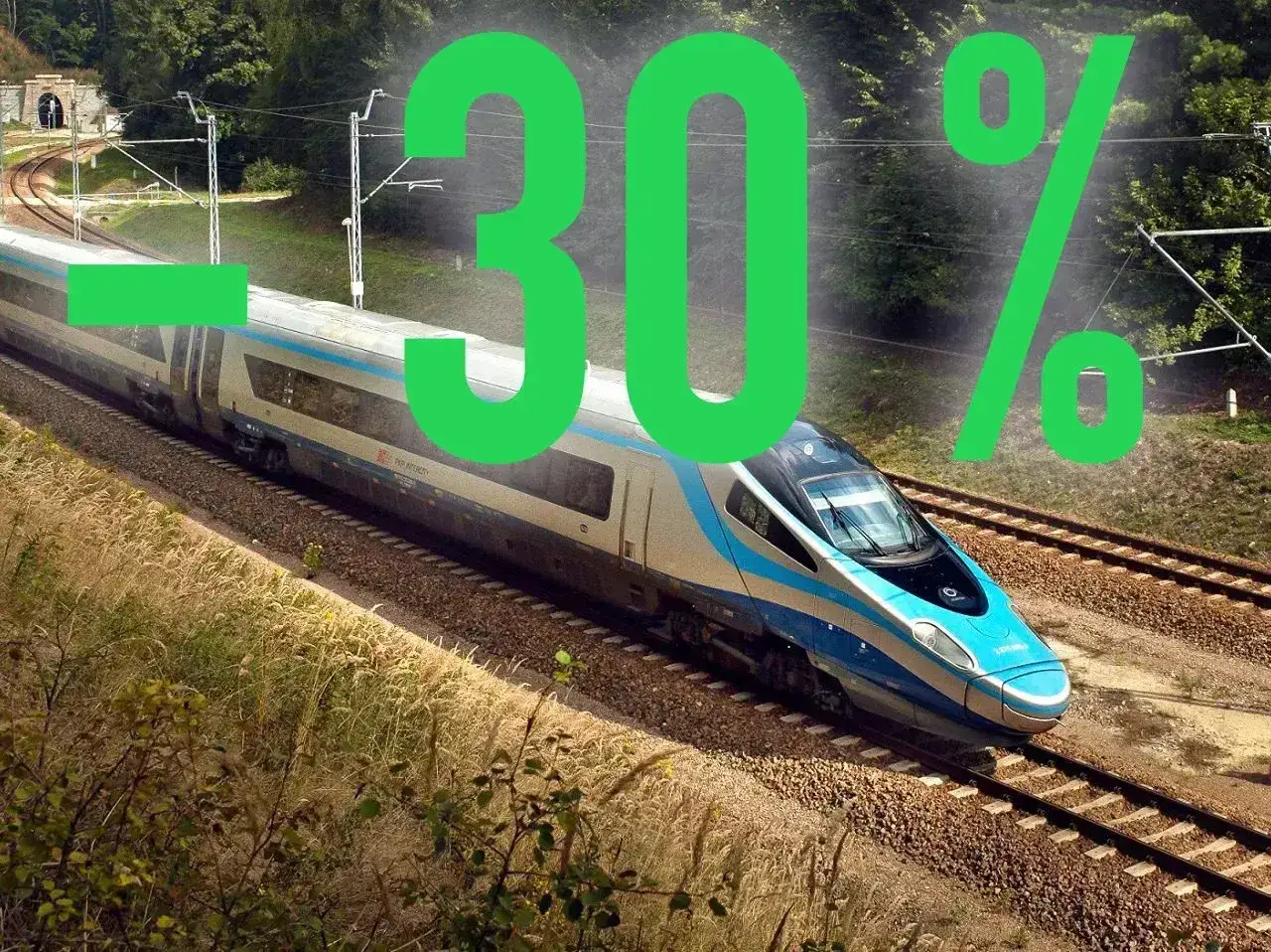 Pendolino pędzi z rabatem -30%! Skorzystaj z promocji i podróżuj taniej.
