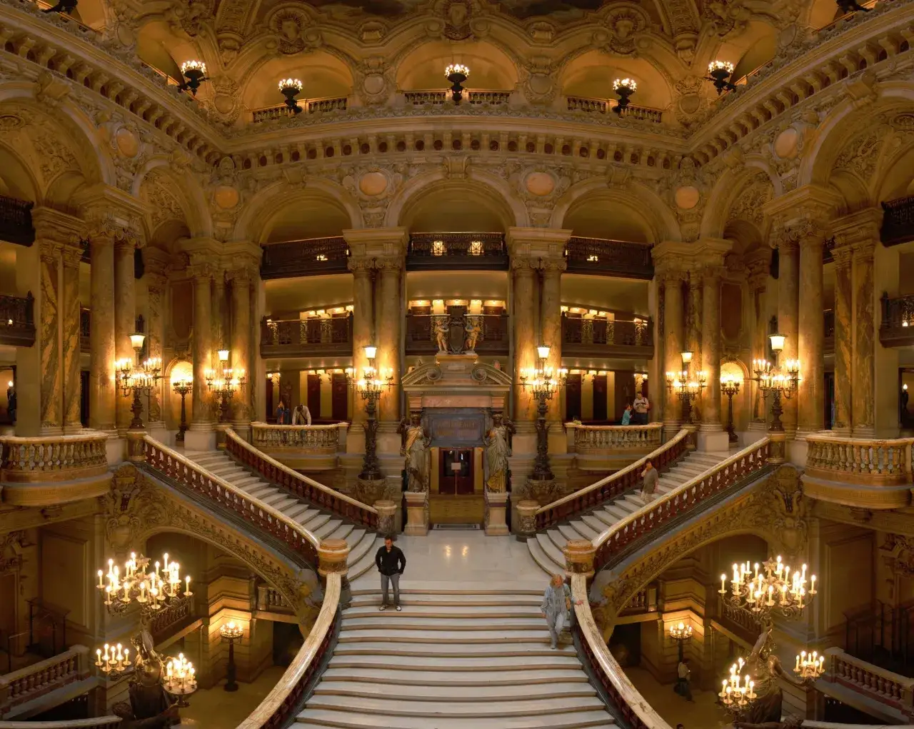 Opera Garnier Grand Escalier interior