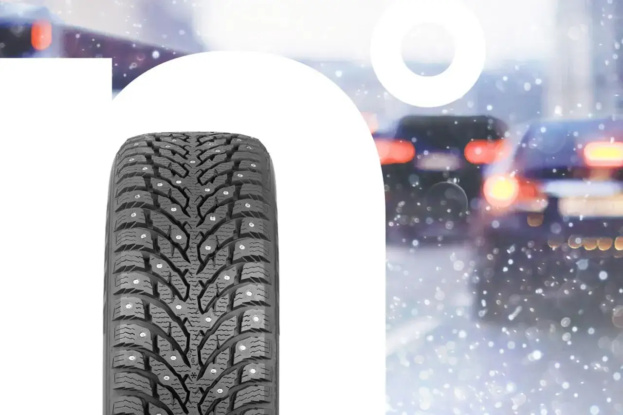 Dubbd&auml;ck f&ouml;r nordiska f&ouml;rh&aring;llanden. Nokian Nordman North 9 testar greppet i sn&ouml;modd.