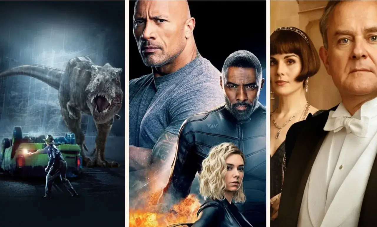 Un T-Rex minaccioso, Dwayne Johnson e Idris Elba in azione, e un'elegante coppia d'altri tempi: ecco alcuni film da vedere su Prime Video per ogni gusto.