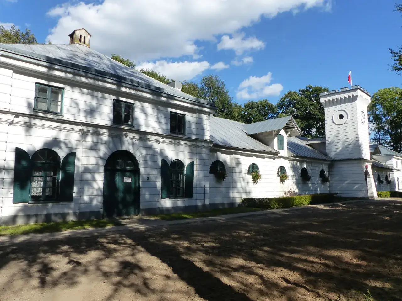 Stadnina Koni Janów Podlaski widok ogólny