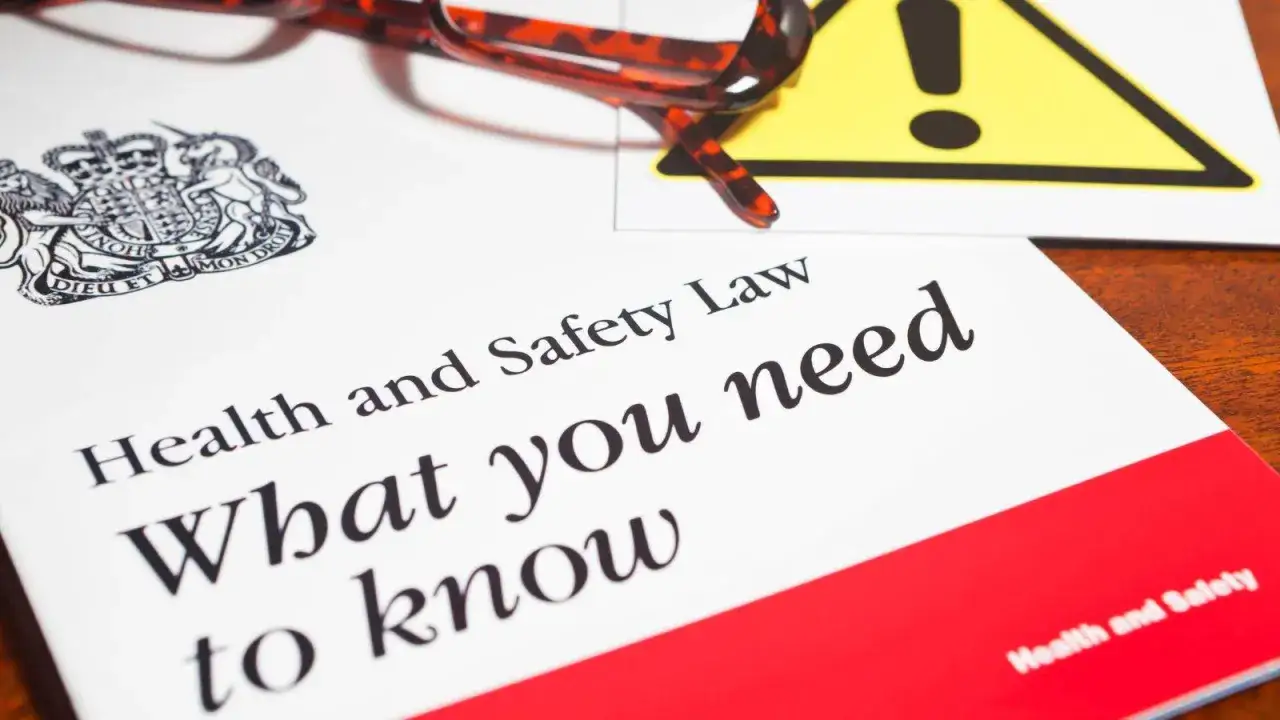 Glasses rest on a document titled