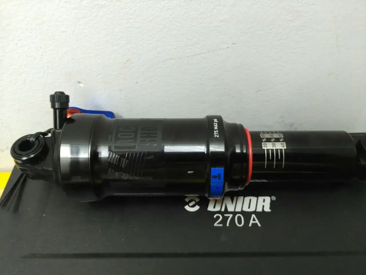 RockShox Monarch RL review: A black rear shock absorber with 