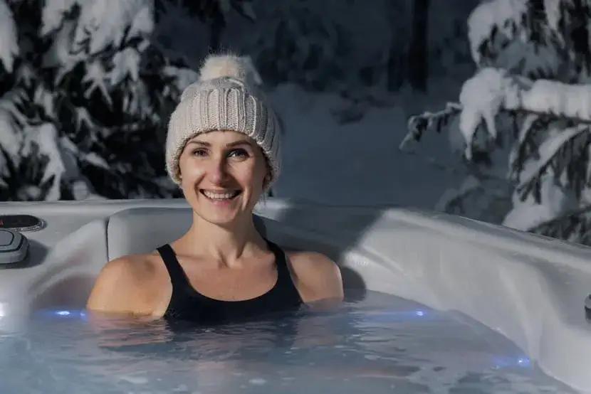dmuchane jacuzzi błędy użytkowania, jacuzzi odkryte zimą