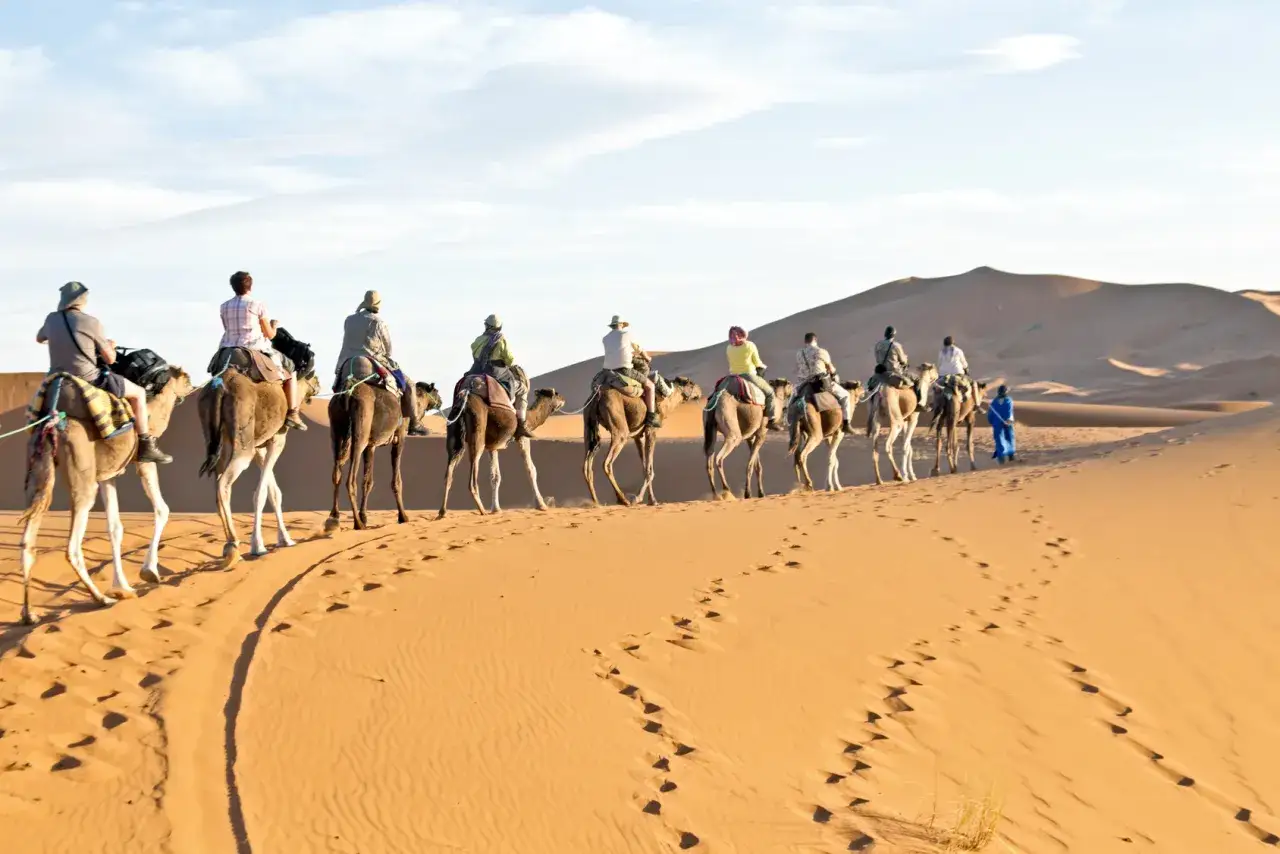 Krajobrazy Maroka g&oacute;ry Atlas pustynia Sahara wybrzeże