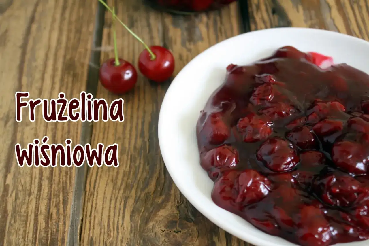 zagęszczanie frużeliny wiśniowej krok po kroku
