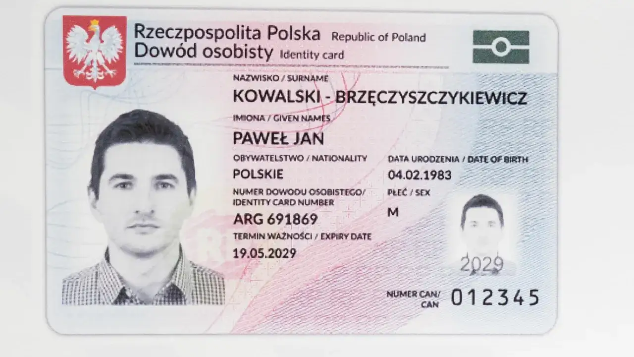 Polski dow&oacute;d osobisty