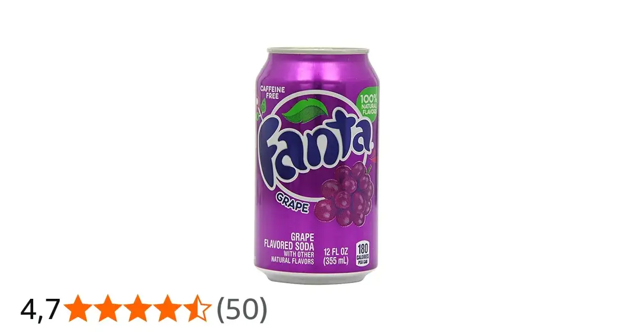 Fanta Grape butelka puszka