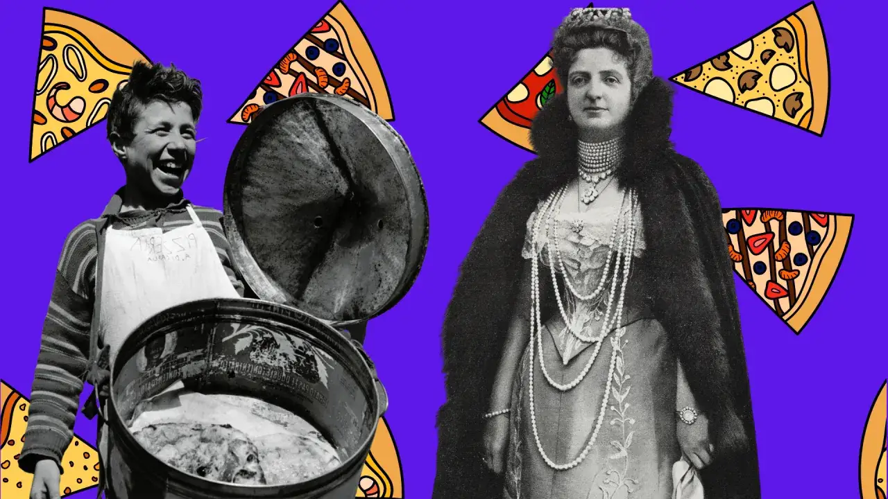 pizza margherita kr&oacute;lowa małgorzata sabaudzka