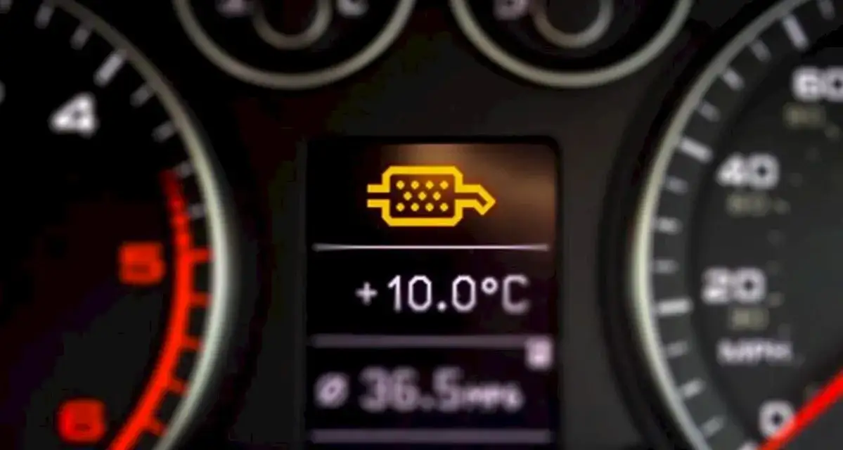 voyant FAP tableau de bord voiture