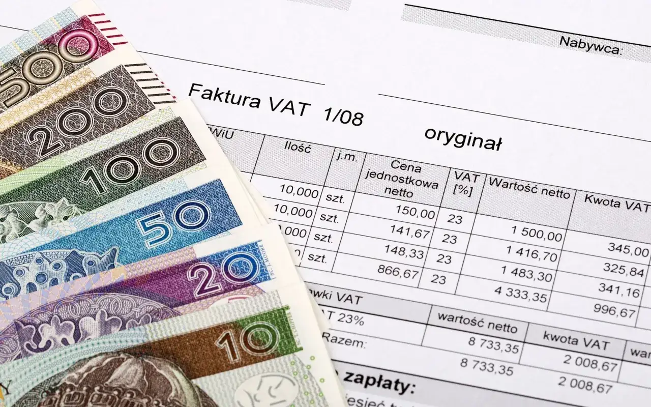 Faktura VAT za wymianę okien