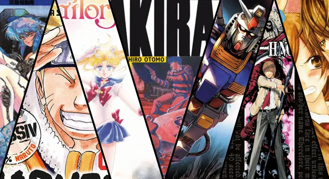 Manga Genres Übersicht Collage