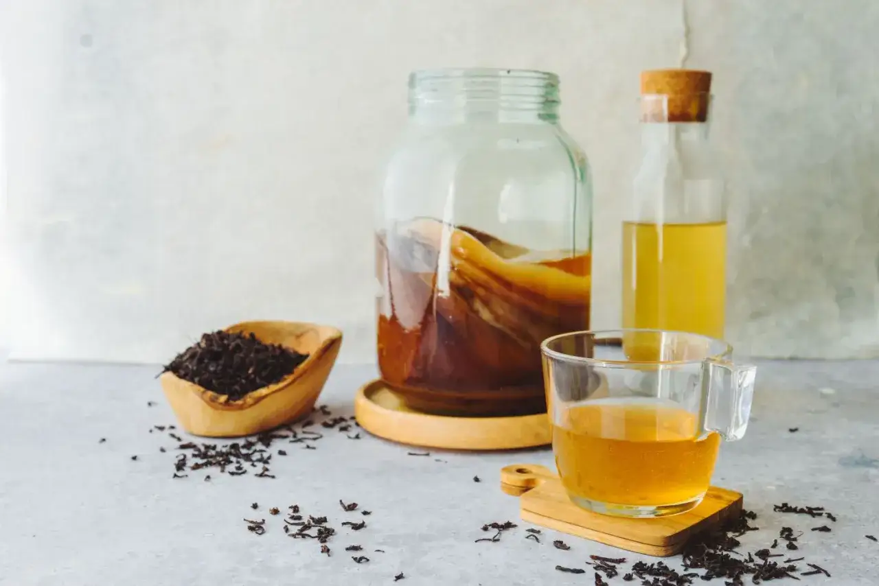 Podstawowe składniki do kombuchy