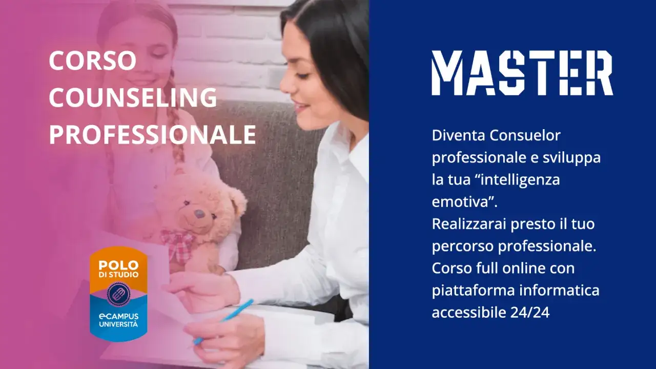 Diventa counselor professionista con questo corso. Immagine di una sessione di counseling con una bambina e un orsacchiotto.