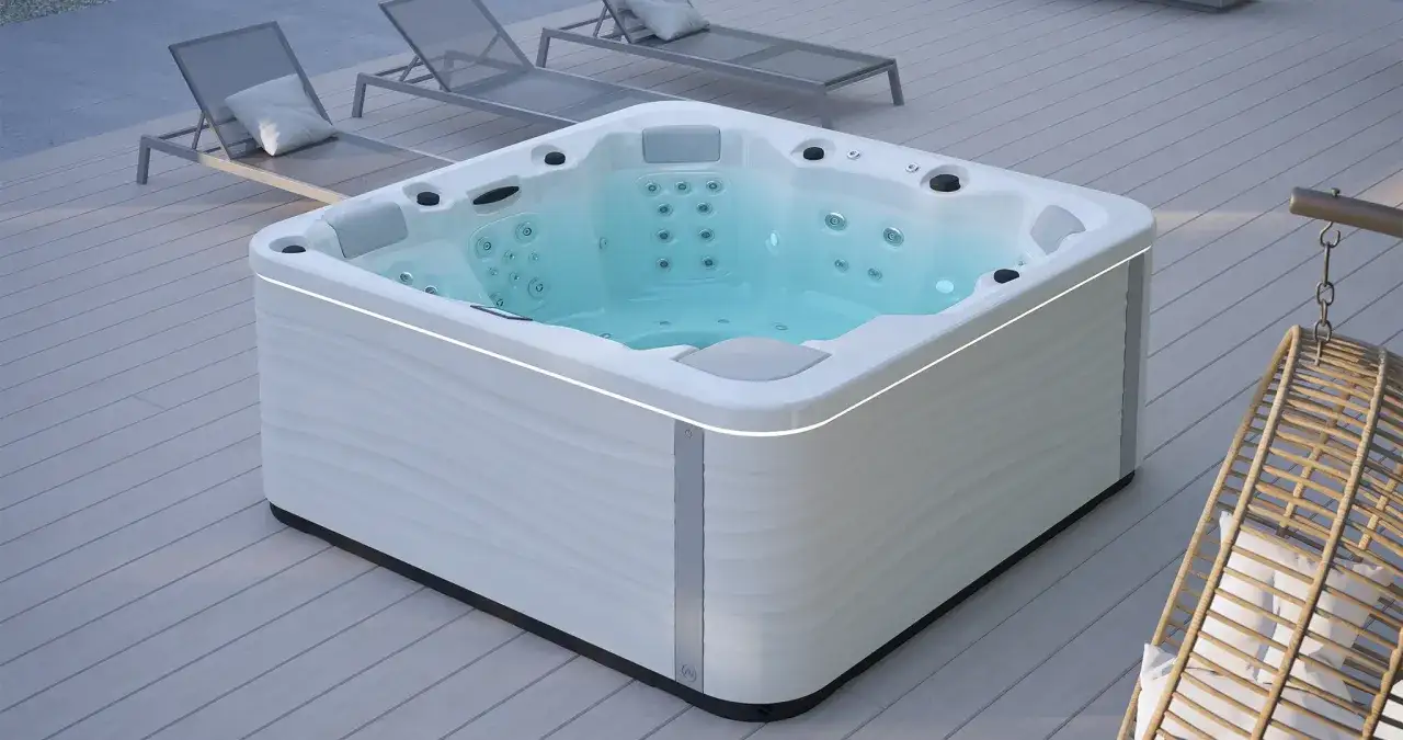 energooszczędna wanna spa izolacja pompa ciepła