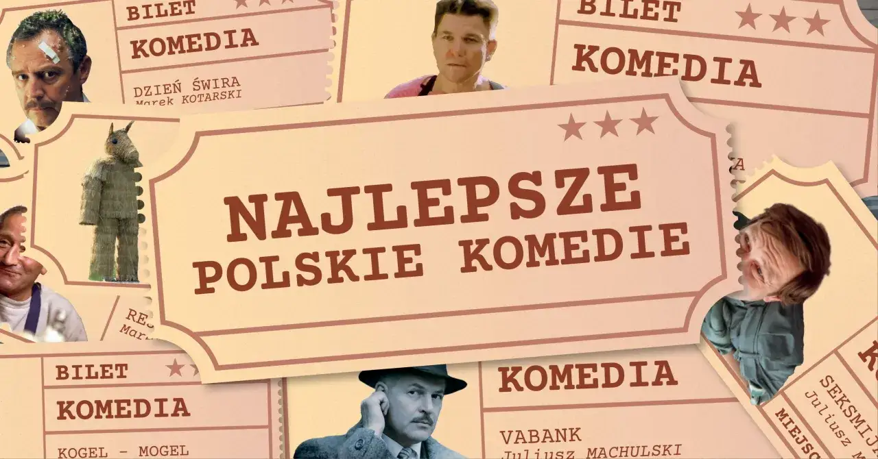 kultowe polskie komedie cytaty, sceny z polskich filmów komediowych