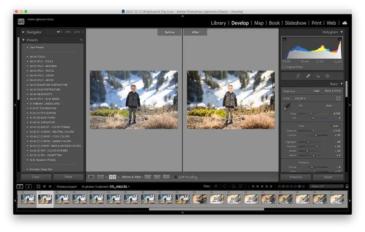 Porównanie Lightroom i Photoshop