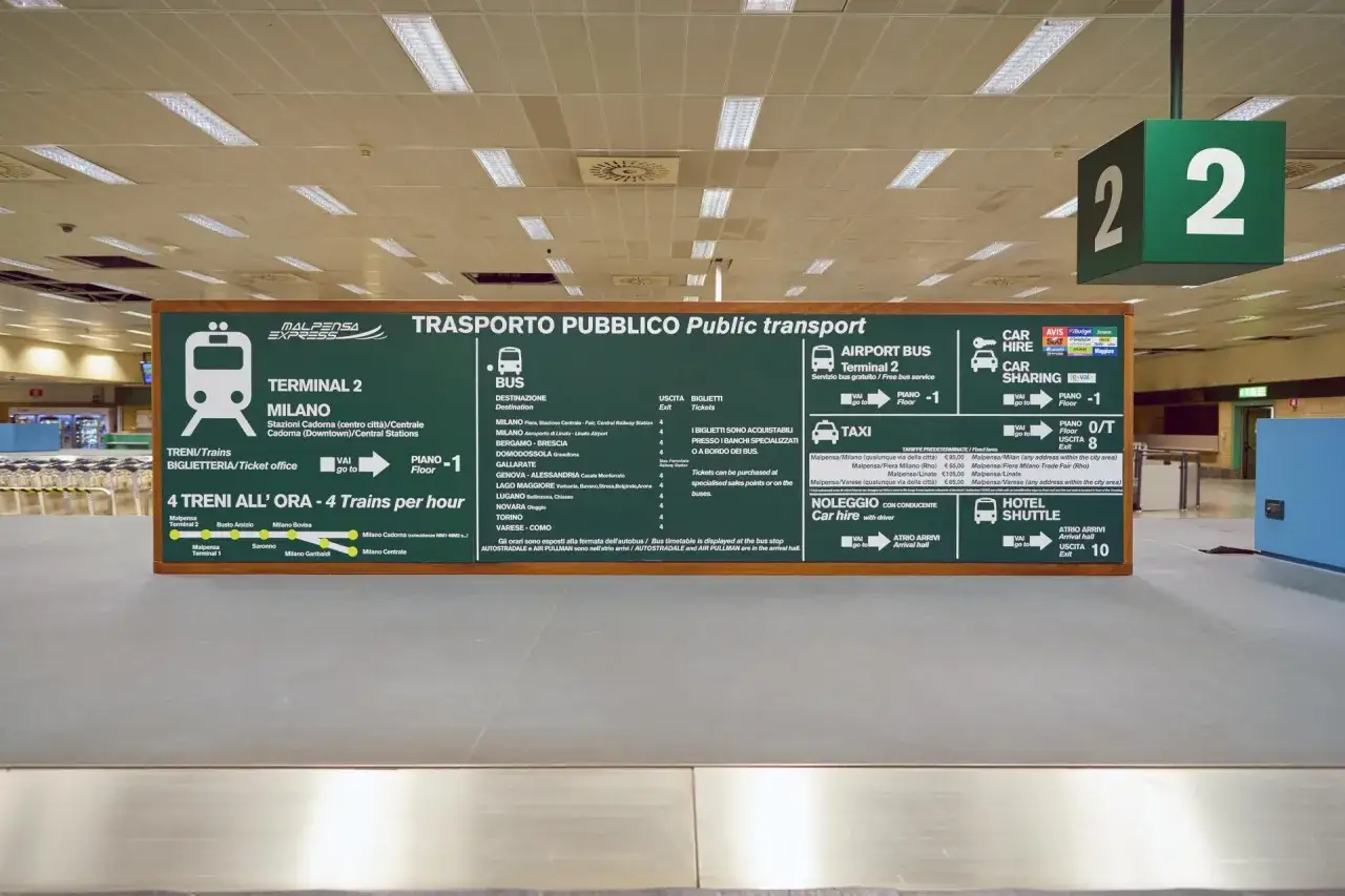 Informacja o transporcie publicznym na mediolan lotniska: pociągi, autobusy, taksówki i wypożyczalnie samochodów.