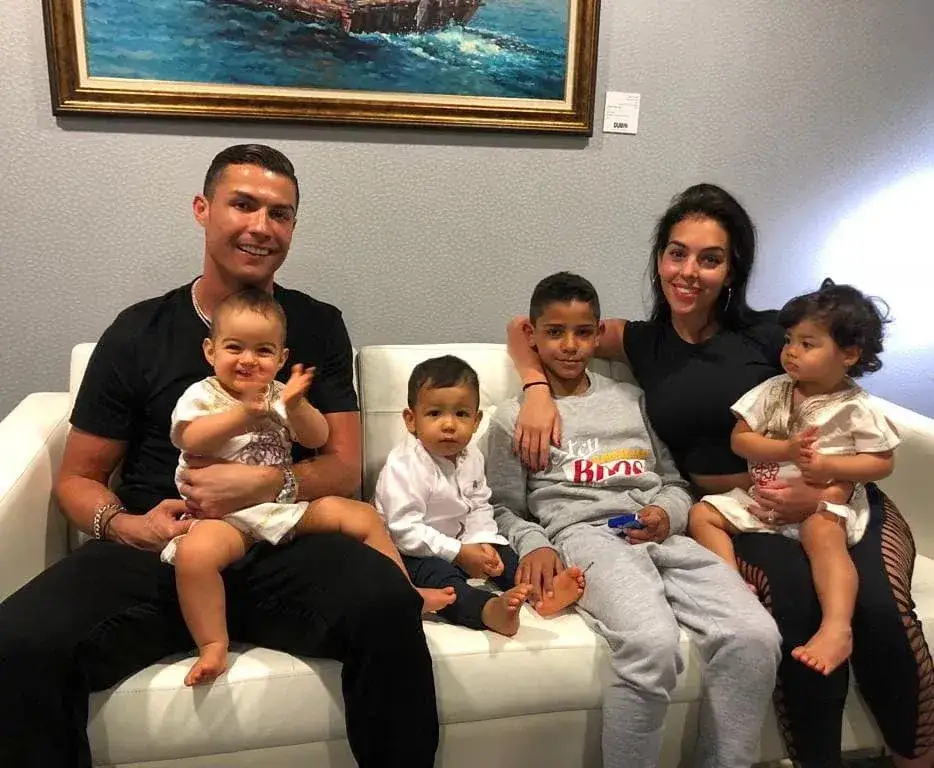 Cristiano Ronaldo Georgina Rodríguez dzieci rodzina