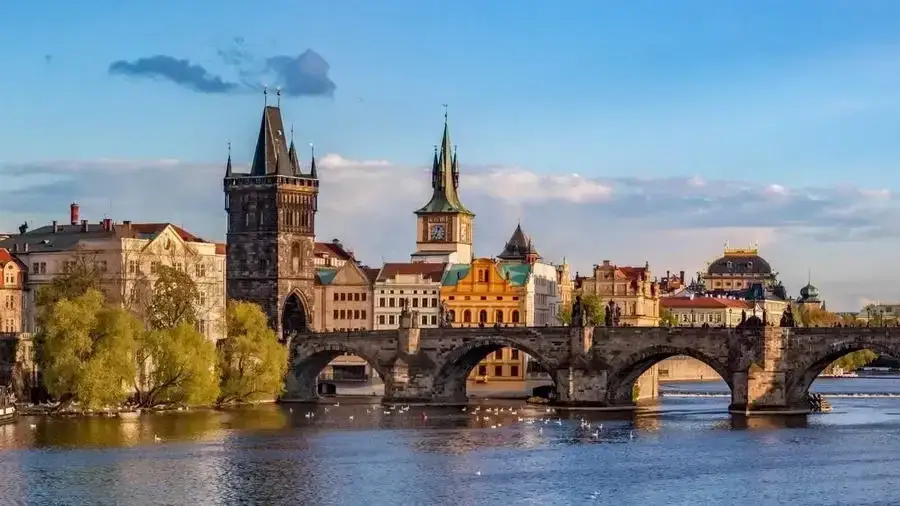 praga most karola stare miasto
