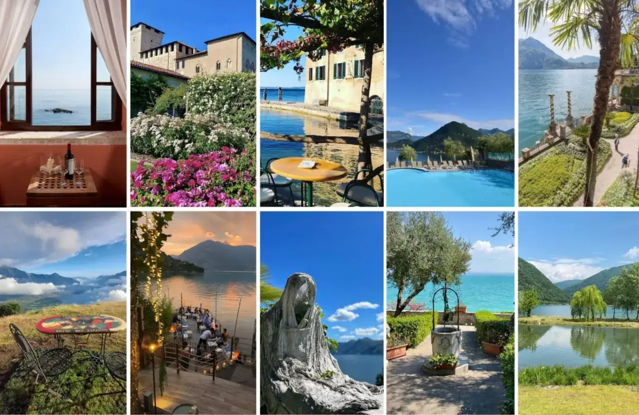 Momenti di una gita fuori porta Milano: laghi, giardini, piscine e panorami mozzafiato.