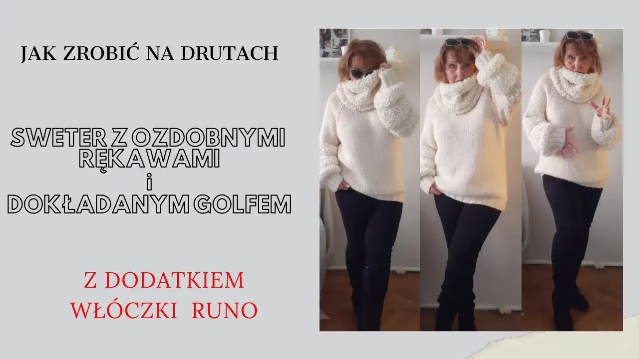 Zdjęcie Jak zrobić damski golf na drutach – proste wzory i instrukcje dla każdego