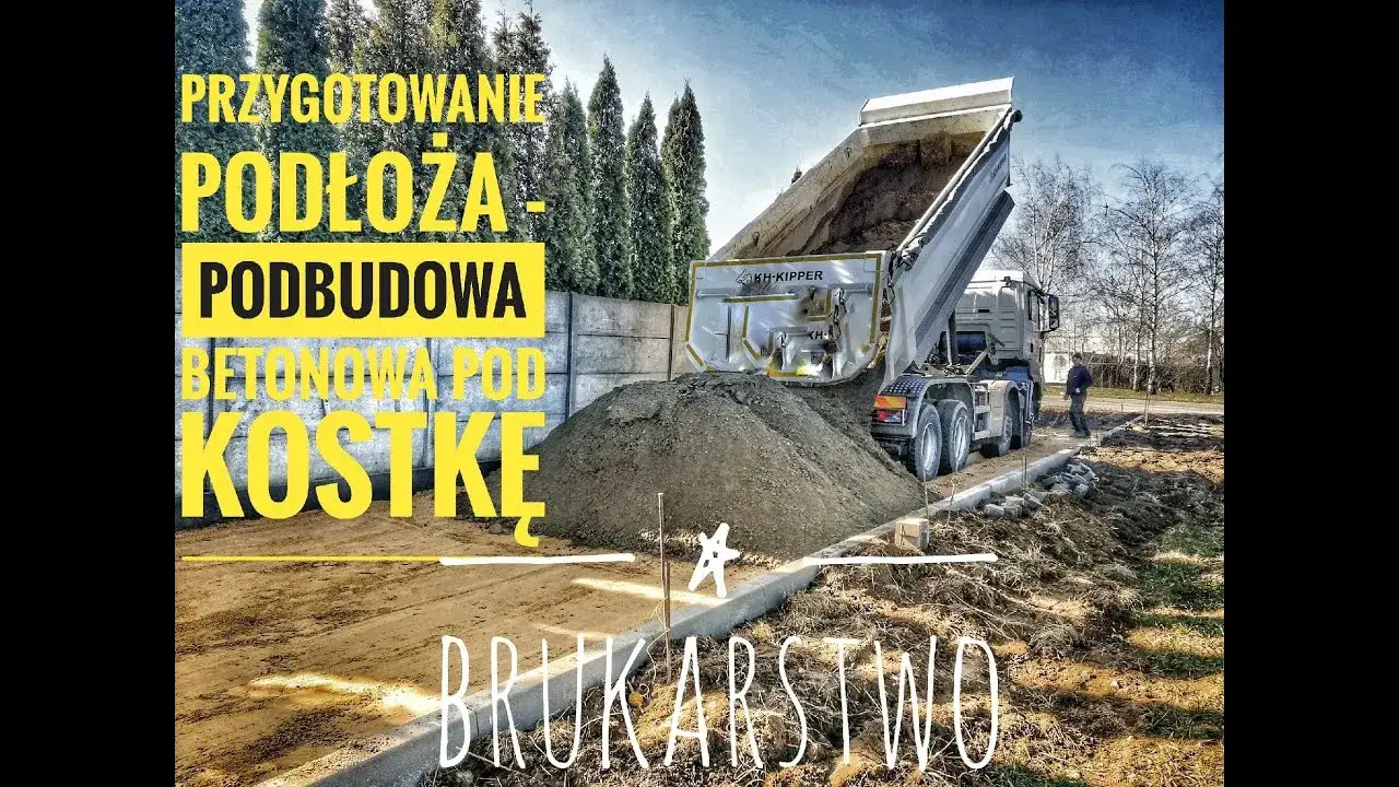 Zdjęcie Z czego podbudowa pod kostkę brukową? Kluczowe materiały i techniki