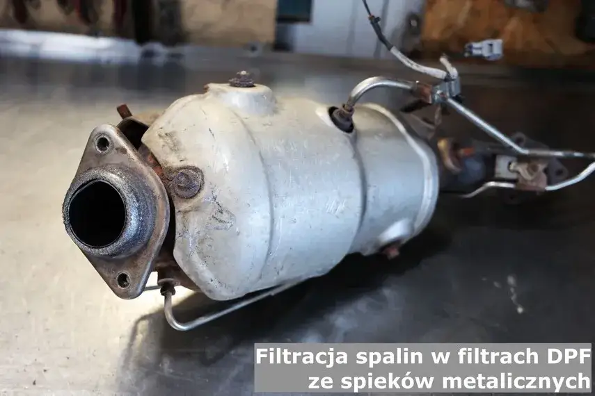 Zdjęcie DPF w samochodzie co to? Kluczowe informacje o filtrze cząstek stałych